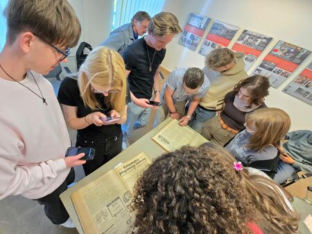 Schülerprojektwoche 2025, Quellenarbeit im Zonengrenzmuseum Helmstedt