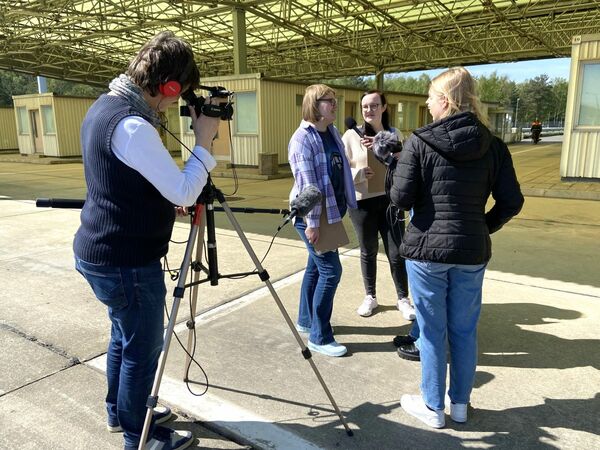 Projektwoche des Vereins Grenzenlos 2023, Podcasting, Gedenkstätte Deutsche Teilung Marienborn